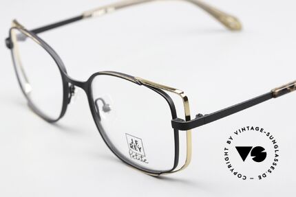 JF Rey PM074 Ladies Frame Black & Rosé, for minimalist styles and innovative frame materials, Made for Women