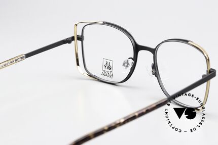 JF Rey PM074 Ladies Frame Black & Rosé, terrific women's model in matte black and rosé gold, Made for Women