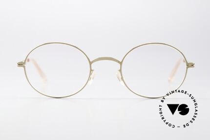 Mykita Nea Oval Frame Champagne, oval frame from the LITE collection; timeless design, Made for Women