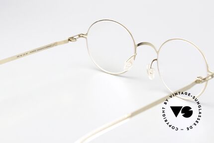 Mykita Nea Oval Frame Champagne, innovative flexible frame construction in medium size, Made for Women