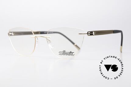 Silhouette 5236 Ladies Specs Cateye Design, ultra light titanium frame for ideal wearing comfort, Made for Women