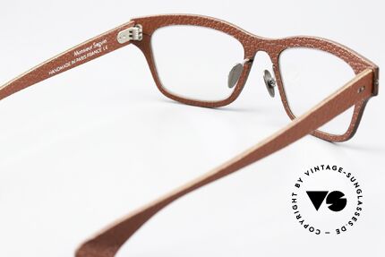 Lucas de Stael Monsieur Seguin 05 Genuine Goat Leather Specs, the frame can be glazed as desired (progressive vision), Made for Women