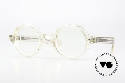 Jacques Marie Mage Fumio Dedicated To Fumio Hayasaka, round eyeglasses by Jacques Marie Mage; FUMIO, Made for Men