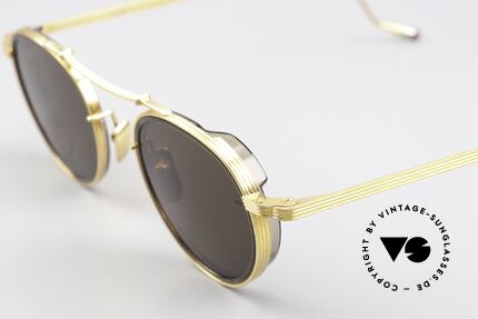 Jacques Marie Mage Apollinaire 2 Writer Designer Sunglasses, JMM shows that "vintage" is not a question of age!, Made for Men