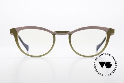 Anne Et Valentin Guimard Frame Soft Pink Matte Gold, titanium frame, m. Guimard, c. A105, size 46/22, Made for Women