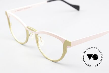 Anne Et Valentin Guimard Frame Soft Pink Matte Gold, spent their lives creating their own collection, Made for Women