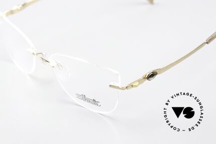 Silhouette 5513 Frame With Swarovski Stone, both temples are set with a glittering Swarovski stone, Made for Women