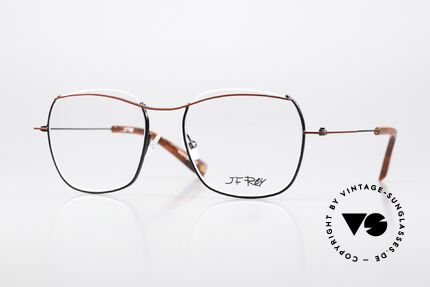 JF Rey JF2921 Ladies Frame In Black Red Details