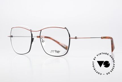 JF Rey JF2921 Ladies Frame In Black Red, J.F. Rey represents vibrant colors and shapes as well, Made for Women