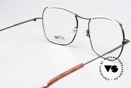 JF Rey JF2921 Ladies Frame In Black Red, of course unworn in premium quality, made in France, Made for Women