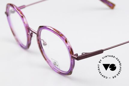 JF Rey JF2994 Panto Specs In Violet Shades, for minimalist styles and innovative frame materials, Made for Women