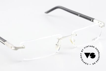 Fred Move 8274 Square Rimless Eyeglasses, unworn original with serial number, including Fred case, Made for Men