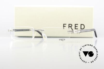 Fred Move 8274 Square Rimless Eyeglasses, Size: medium, Made for Men