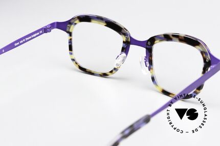 Theo Belgium Vic Ladies Frame Purple Havana, Size: large, Made for Women