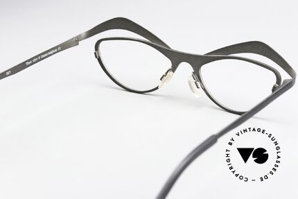 Theo Belgium Nivo Crazy Ladies Eyeglasses, lens height 29mm = barely for sliding vision, Made for Women