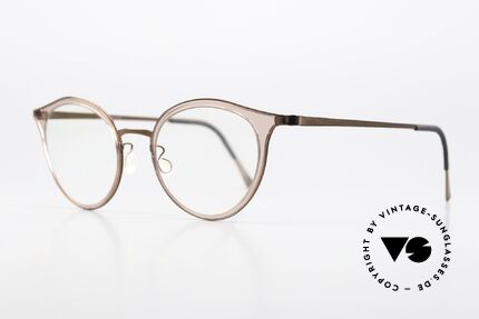 Lindberg 9728 Strip Titanium Very Feminine Frame Design, charming frame design and very interesting coloring, Made for Women