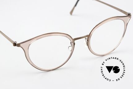 Lindberg 9728 Strip Titanium Very Feminine Frame Design, unworn, new old stock with original case by Lindberg, Made for Women