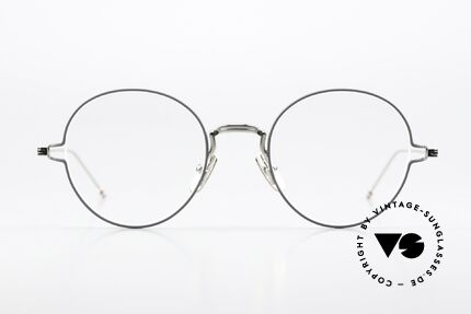 Thom Browne TBX915 Classy Panto Men's Specs, titanium frame, col. SLV-GRY in size 50-21, 145, Made for Men