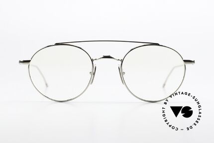 Thom Browne TB101 Classy Gentlemen's Specs, silver-plated titanium frame; size 49-22, 150mm, Made for Men