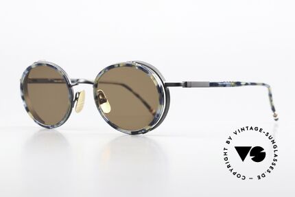 Thom Browne TBS813 Classy Round Sunglasses, really stylish & top-notch quality, made in Japan, Made for Men