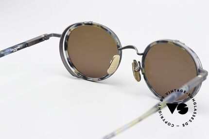 Thom Browne TBS813 Classy Round Sunglasses, unworn single item, with Thom Browne packaging, Made for Men