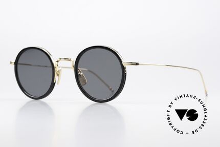 Thom Browne TBS906 Classy Round Sunglasses, really stylish & top-notch quality, made in Japan, Made for Men