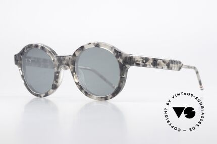 Thom Browne TBS411 Acetate Shades Round, really stylish & top-notch quality, made in Japan, Made for Men