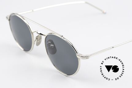 Thom Browne TB101 Classy Designer Shades, anti-reflective lenses (gray); 100% UV protection, Made for Men