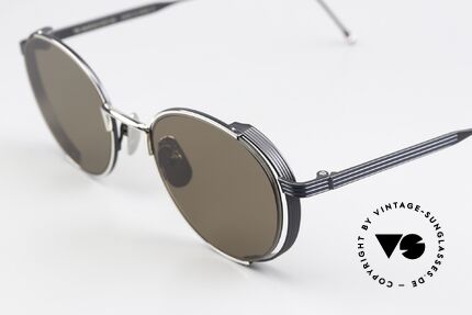 Thom Browne TB106 Celebrity Sunglasses Men, anti-reflective lenses (brown); 100% UV protection, Made for Men