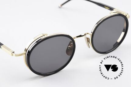 Thom Browne TBS813 Classy Black Sunglasses, a classy designer accessory for all fashion lovers, Made for Men