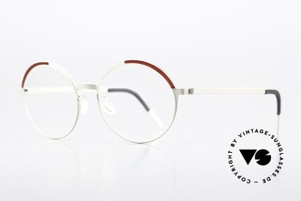 Lindberg 9853 Strip Titanium Women's Designer Specs, light as a feather but extremely stable & very durable, Made for Women