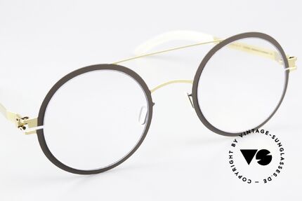 Mykita Wilma Round Frame Terra Gold, unworn model with full original packaging by MYKITA, Made for Women