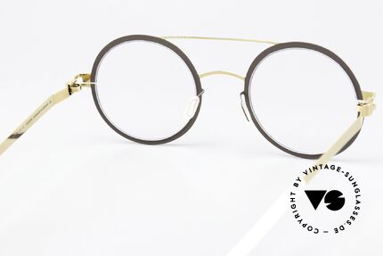 Mykita Wilma Round Frame Terra Gold, flexible frame can be glazed as desired (optical / sun), Made for Women