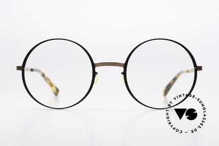 Mykita Vilde Round Frame Shiny Copper, eyeglasses of the Lite Collection (crafted 2013-2015), Made for Women