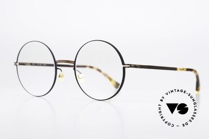 Mykita Vilde Round Frame Shiny Copper, color 262: Shiny Copper Black = a noble ladies model, Made for Women