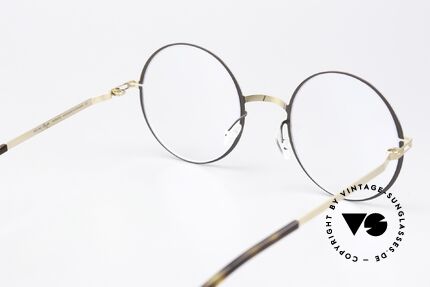 Mykita Vilde Frame Champagne Brown, flexible frame can be glazed as desired (optical / sun), Made for Women