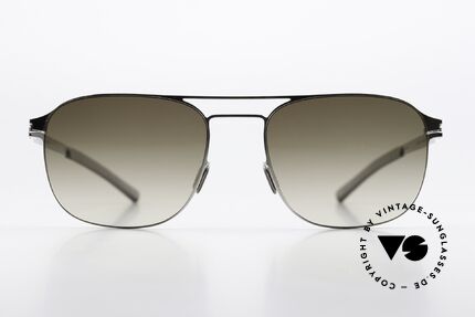 Mykita Paco Men's Sunglasses Shiny Silver, men's shades from the NO1 collection (made in 2018), Made for Men