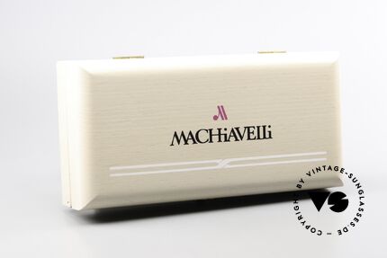 Machiavelli 24-70 80's Frame Platinum Plated, the MACHiAVELLi lenses can be replaced optionally, Made for Men