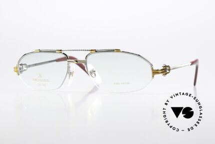 Machiavelli 25-60 Men's Frame Palladium Gold Details