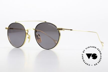 DITA Journey Super Light Titanium Shades, a precious & classic model in black and gold-plated, Made for Men