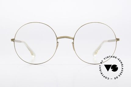 Mykita Studio 5.3 Round Ladies Eyewear Gold, women's eyewear, color 318 = 'Champagne Gold', Made for Women