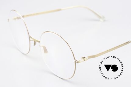 Mykita Studio 5.3 Round Ladies Eyewear Gold, an experimental design project with CHARACTER, Made for Women