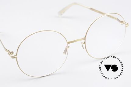 Mykita Studio 5.3 Round Ladies Eyewear Gold, STUDIO SERIES 5.3 was made 2015-17 (in Berlin), Made for Women