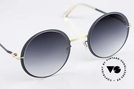 Mykita Joona Gold / Indigo Grey Gradient, unworn model with full original packaging by MYKITA, Made for Women