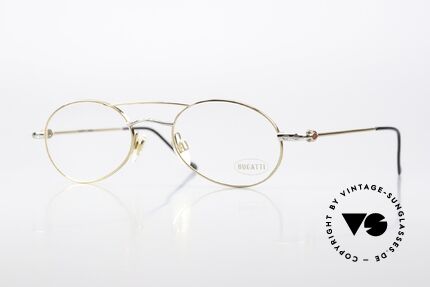 Bugatti 20208 Men's Eyeglasses Oval 1995 Details